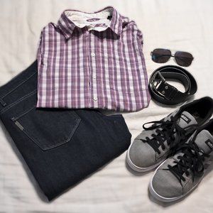 Canterbury of New Zealand Plaid Sportshirt